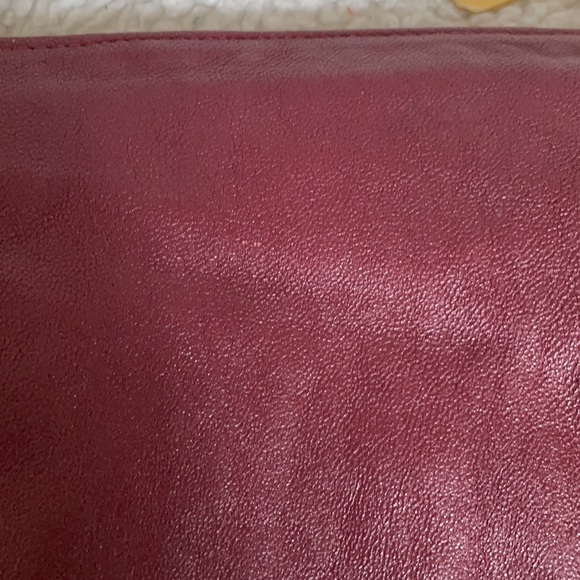 Vintage Italian Leather Clutch - Picture 6 of 6